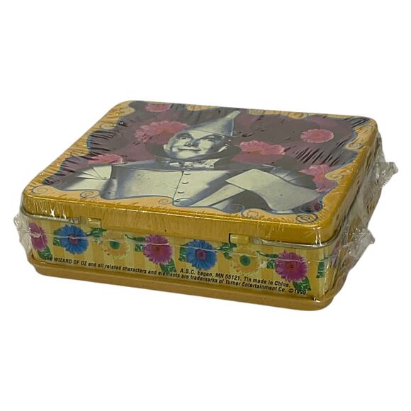 Vintage 1999 Tin Man Wizard of Oz Miniature Lunch Box Wicked Candy SEALED - Picture 7 of 7